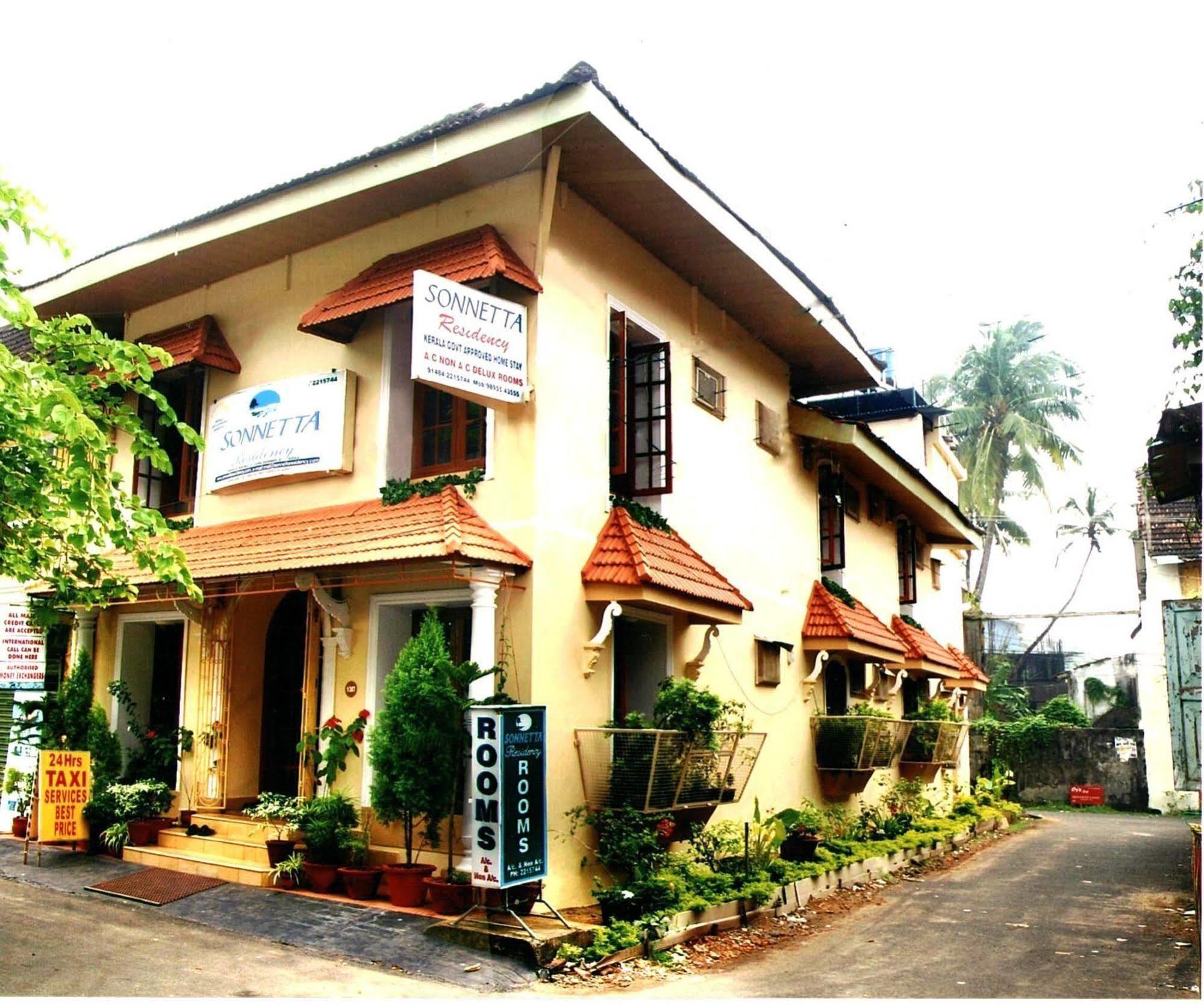 Sonnetta Residency Bed & Breakfast Kochi Ngoại thất bức ảnh